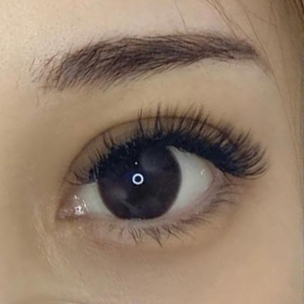Classic Eyelash Extensions Singapore - Natural 1:1 Lashes by Ellie Beauty